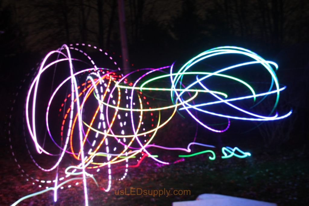 Light Art Circles